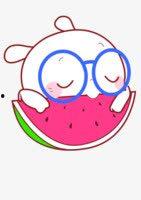 吃瓜兔怎么画,轻松绘制可爱瓜果形象